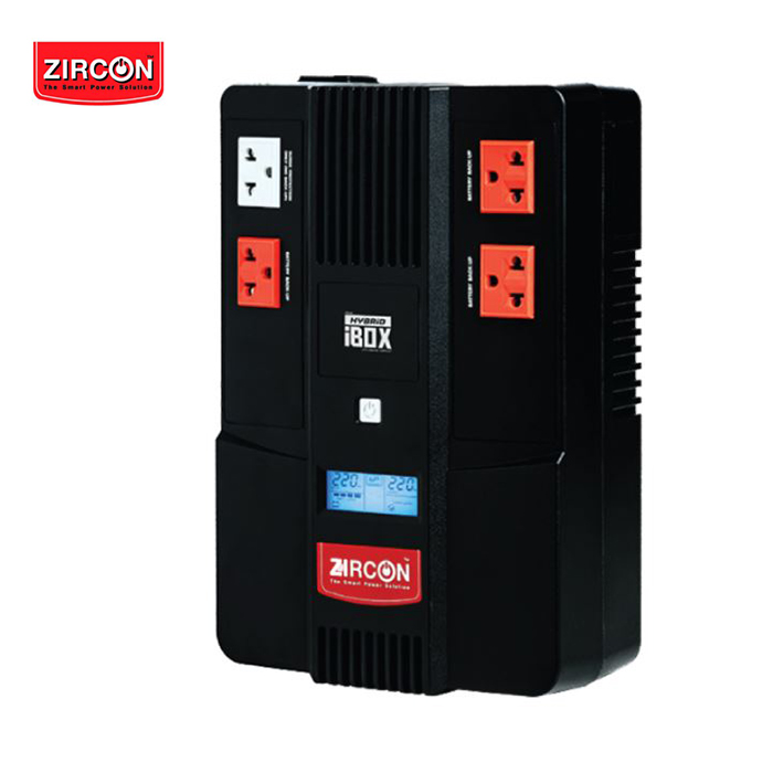 Zircon-Line-Interactive-UPS-Hybrid-Ibox-1000VA-550W-Digital-Display-Hot-Swapp-Tower-type